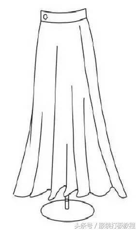澳门游戏APP下载服装裁剪制作11款裙子的结构制图参考(图8)
