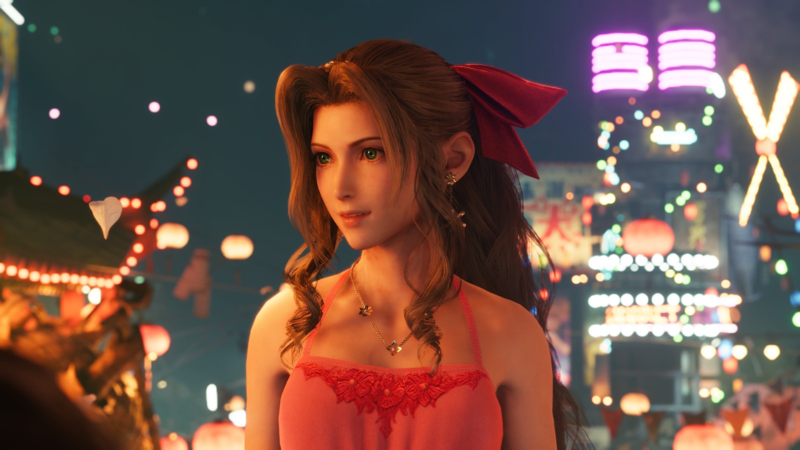 澳门游戏APP下载《最终幻想7：重制版》爱丽丝裙装礼服设计图 很漂亮(图1)