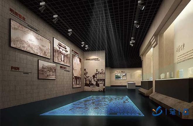 澳门游戏APP下载历史展厅设计创新历史展厅设计展厅布局设计平面图(图1)