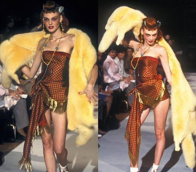 澳门游戏官网1997年“海盗爷”执掌的Dior秀场诠释了不同的东方美旗袍美炸(图2)