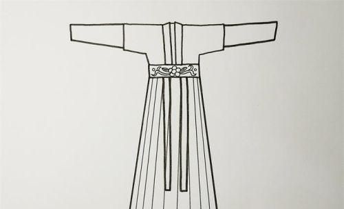 澳门游戏APP下载好看的古代服饰简笔画绘制教程 简单又带颜色的古代服饰简笔画怎么(图2)