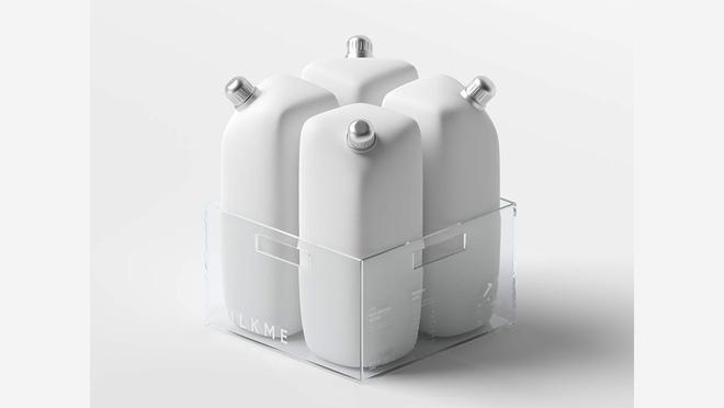 澳门游戏官网创意十足的牛奶瓶包装设计深圳牛奶包装设计公司案例分享(图3)